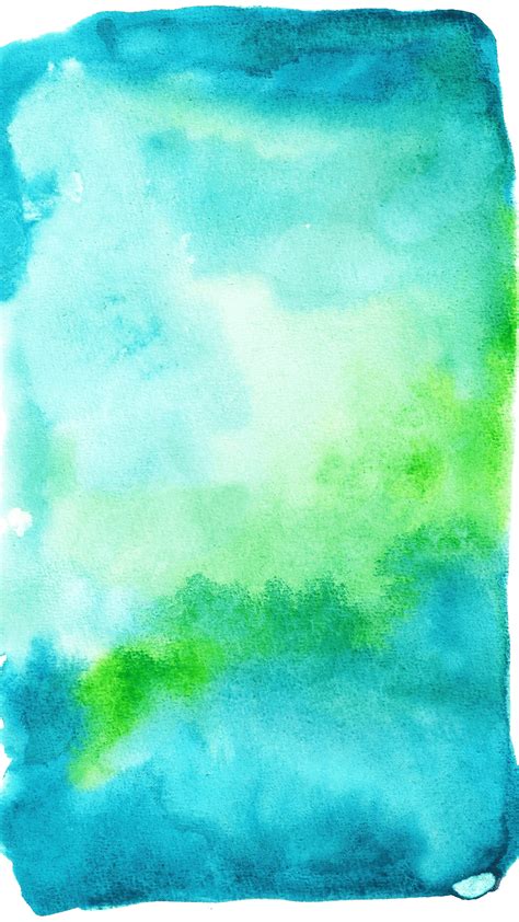 blue green watercolor background